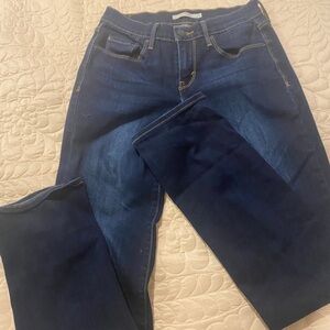 Levi's Women's Deep Indigo Skinny Jeans